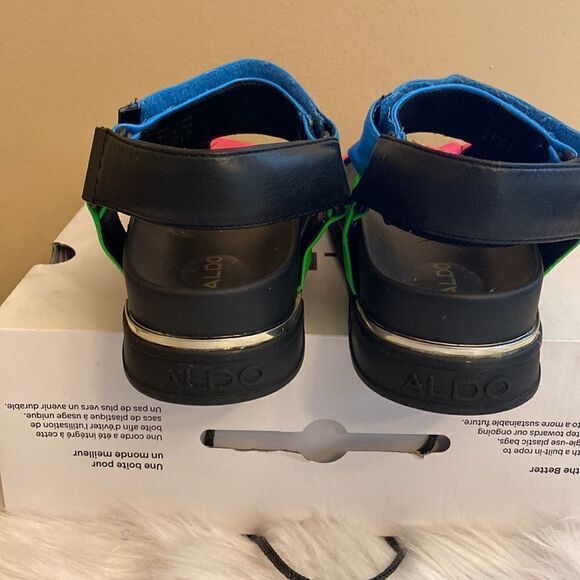 ALDO Talana Sandals Multi- color- Size:9 - Picture 10 of 16